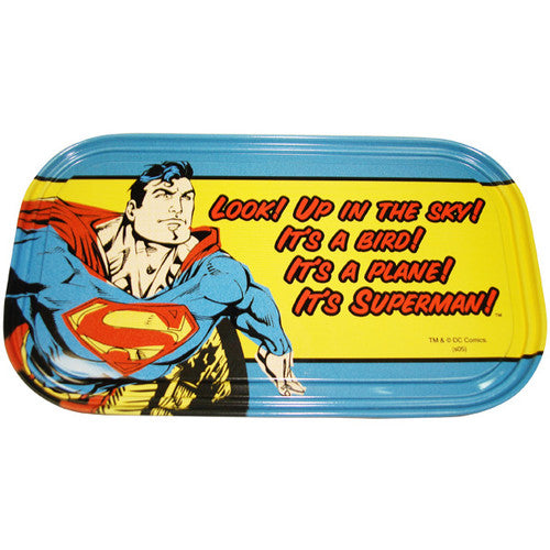 Superman Look Up in the Sky Magnet Mini Tin Sign