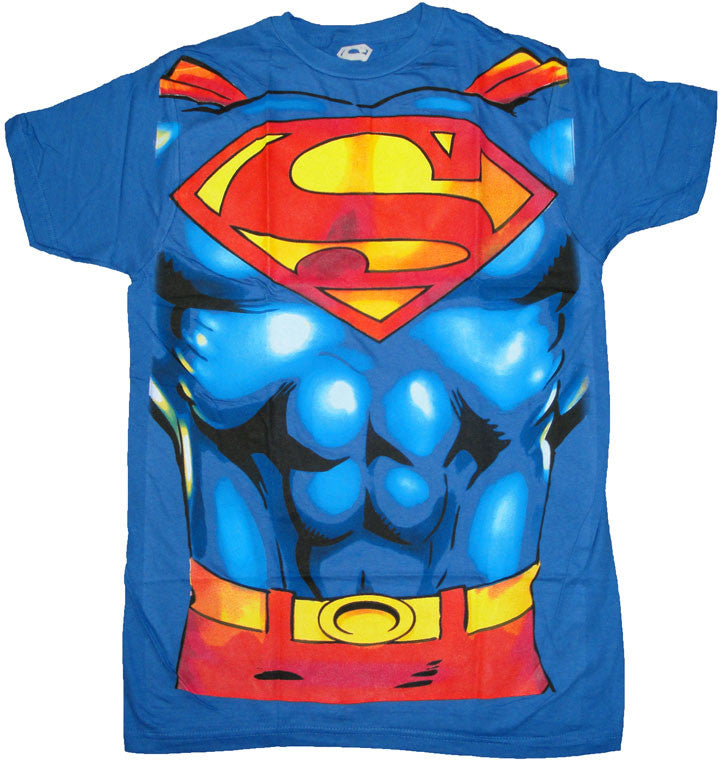 Superman Muscle T Shirt Sheer