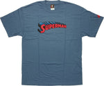Superman Name Steel T-Shirt