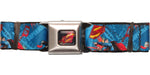 Superman Pop Art Jumble Seatbelt Belt