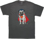 Superman Pug Costume T Shirt