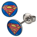 Superman Stud Earrings