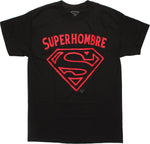 Superman Superhombre Lined Logo T-Shirt