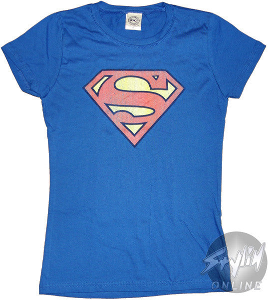 Superman Vintage Baby Tee
