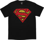 Superman Word Symbol Collage T-Shirt
