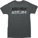 Batman Arkham Asylum Heathered Black T-Shirt