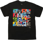 Batman Faces Through Time T-Shirt