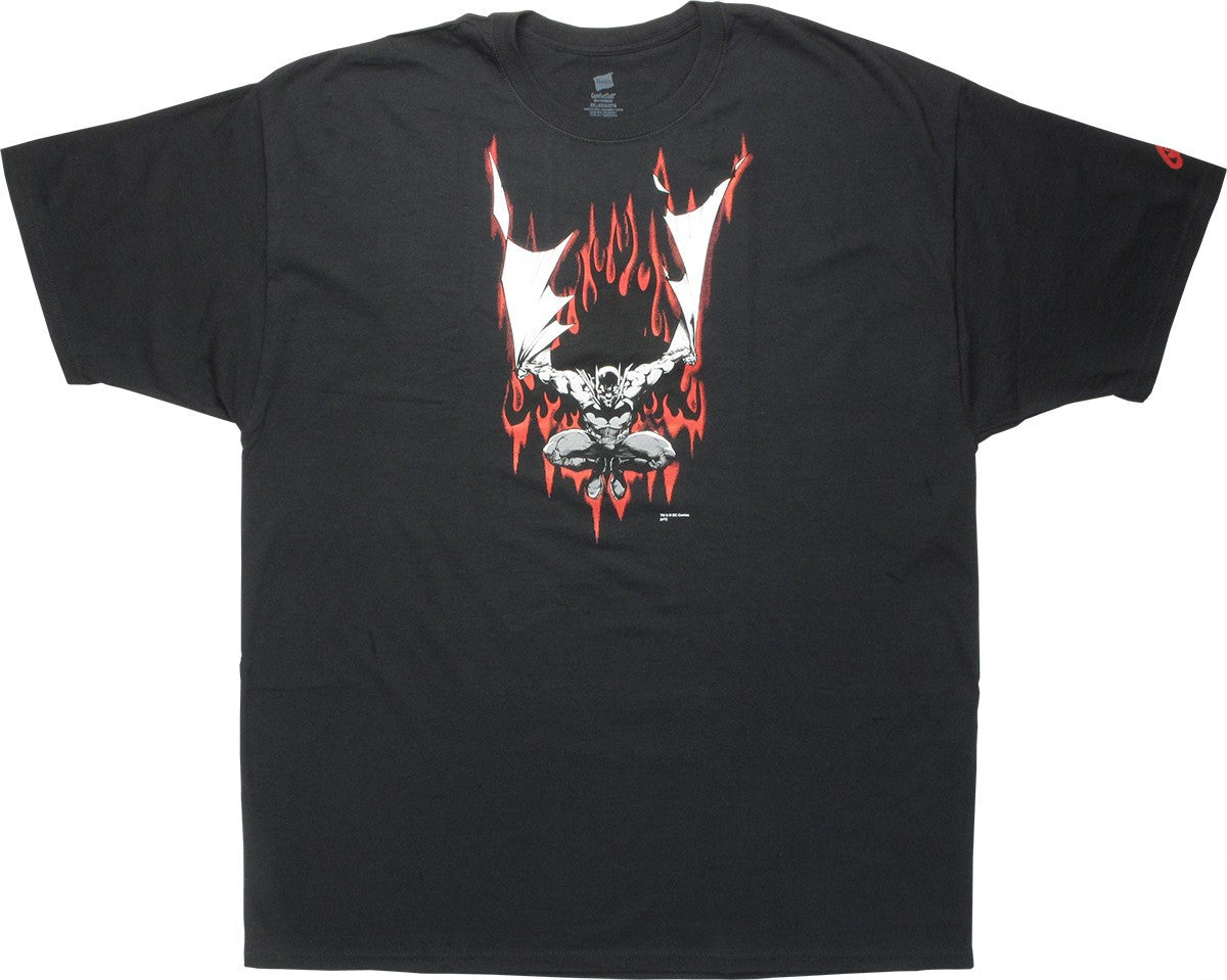 Batman Fire Fall T-Shirt