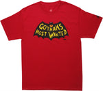 Batman Gothams Most Wanted Retro T-Shirt