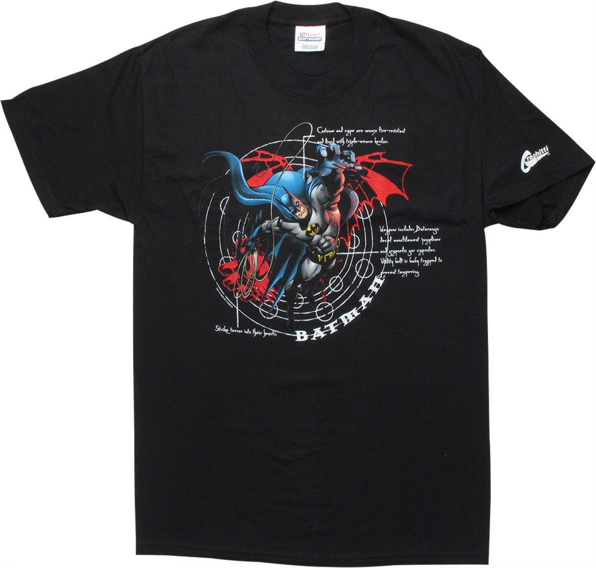 Batman Gothic Knight Notes T-Shirt