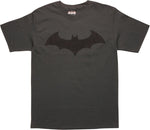 Batman Hush Logo Charcoal T-Shirt