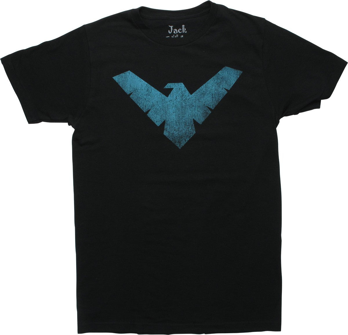Nightwing Vintage Logo Black T-Shirt