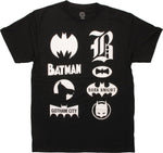 Batman Symbols Through Time T-Shirt