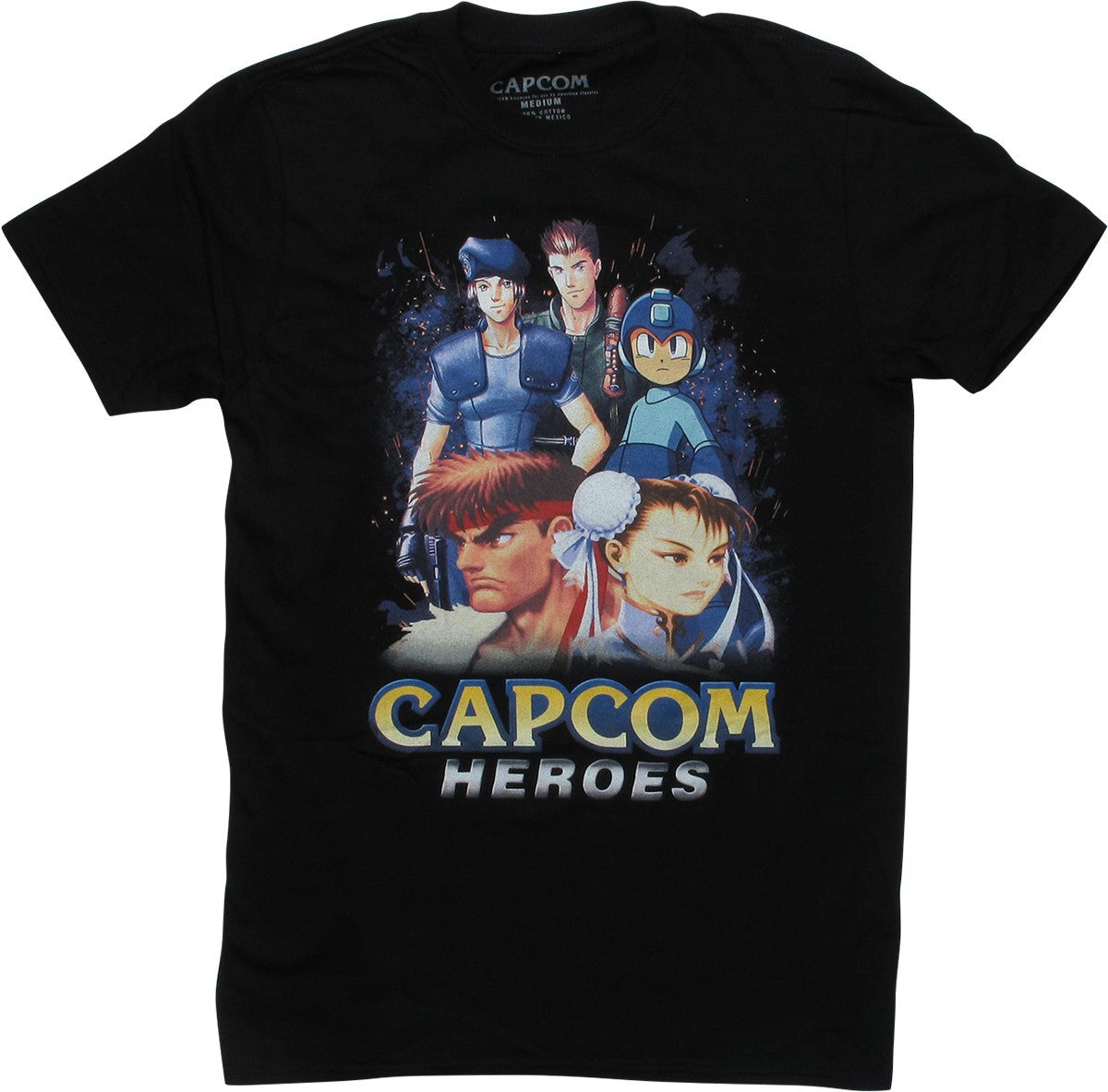Capcom Heroes Stack T-Shirt