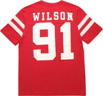 Deadpool Logo Wilson 91 Jersey Shirt