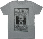 Fantastic Beasts Grindelwald Wanted Poster T-Shirt