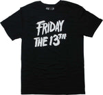 Friday The 13Th Classic Text T-Shirt