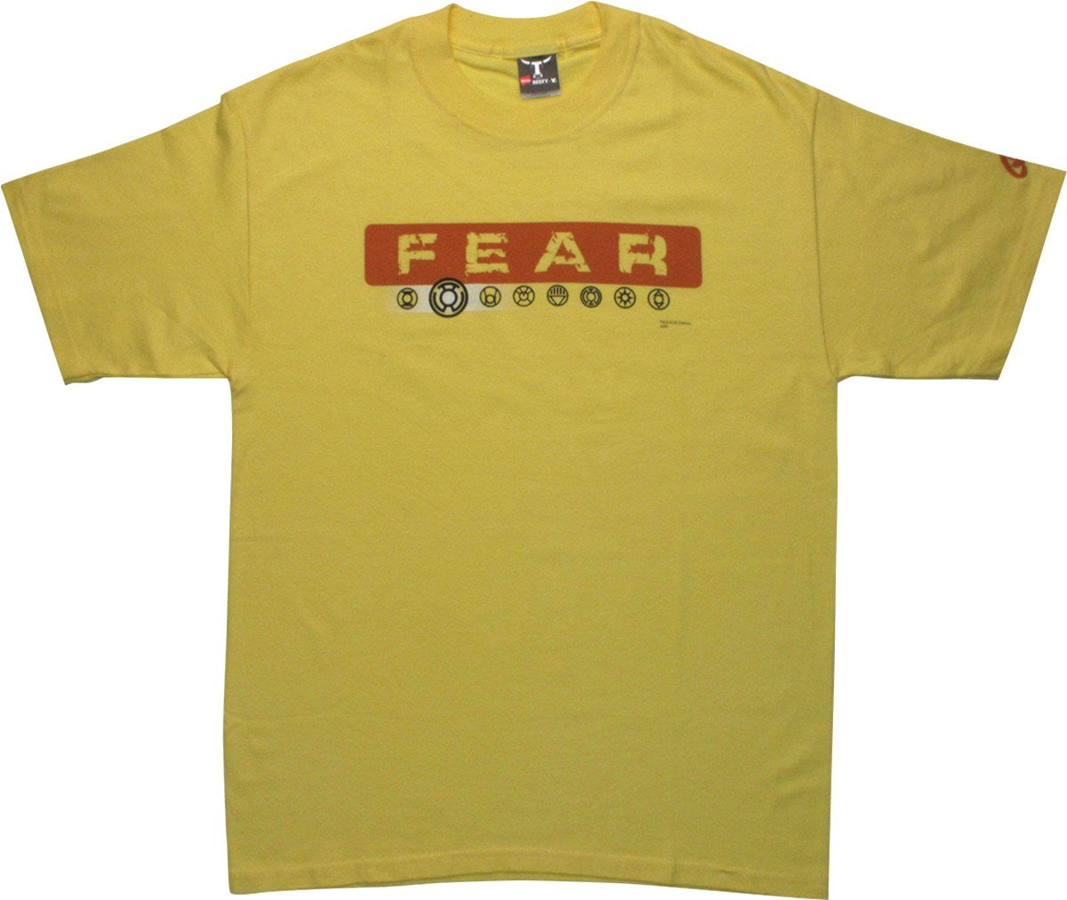 Green Lantern Fear Icons T-Shirt