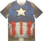 Marvel Civil War Captain America Costume T-Shirt