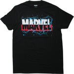 Marvel Splatter Logo T-Shirt