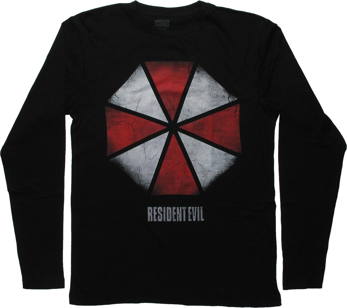 Resident Evil Umbrella Logo Ls T-Shirt-Long Sleeve