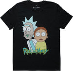 Rick And Morty Big Faces T-Shirt