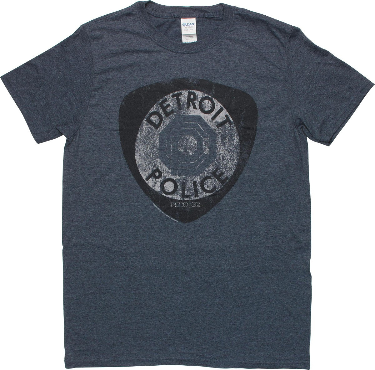 Robocop OCP Detroit Police Badge Distress T-Shirt