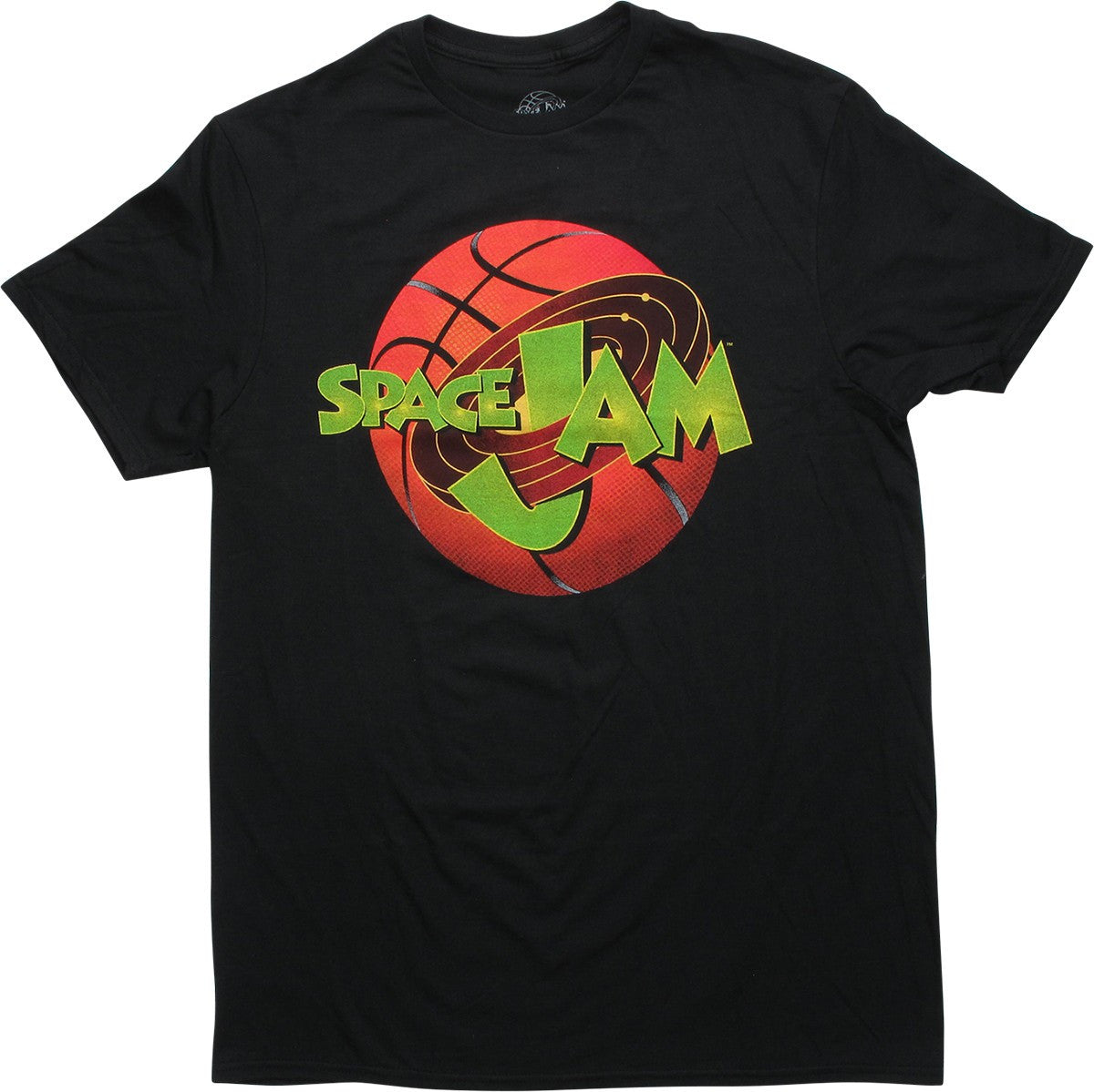 Space Jam Logo Black T-Shirt