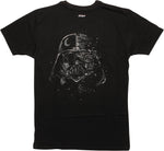 Star Wars Death Star Darth Vader Helmet T-Shirt