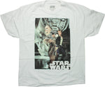 Star Wars Han Solo and Chewbacca Getaway T-Shirt