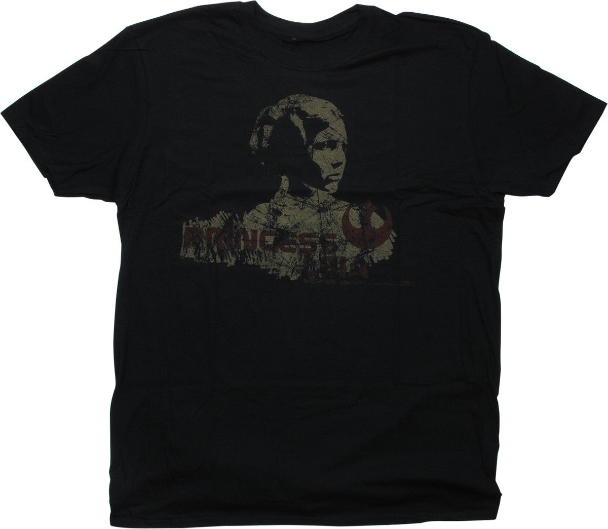 Star Wars Princess Leia Rebel Distressed T-Shirt