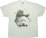 Star Wars Stormtrooper Helmet Death Star T-Shirt