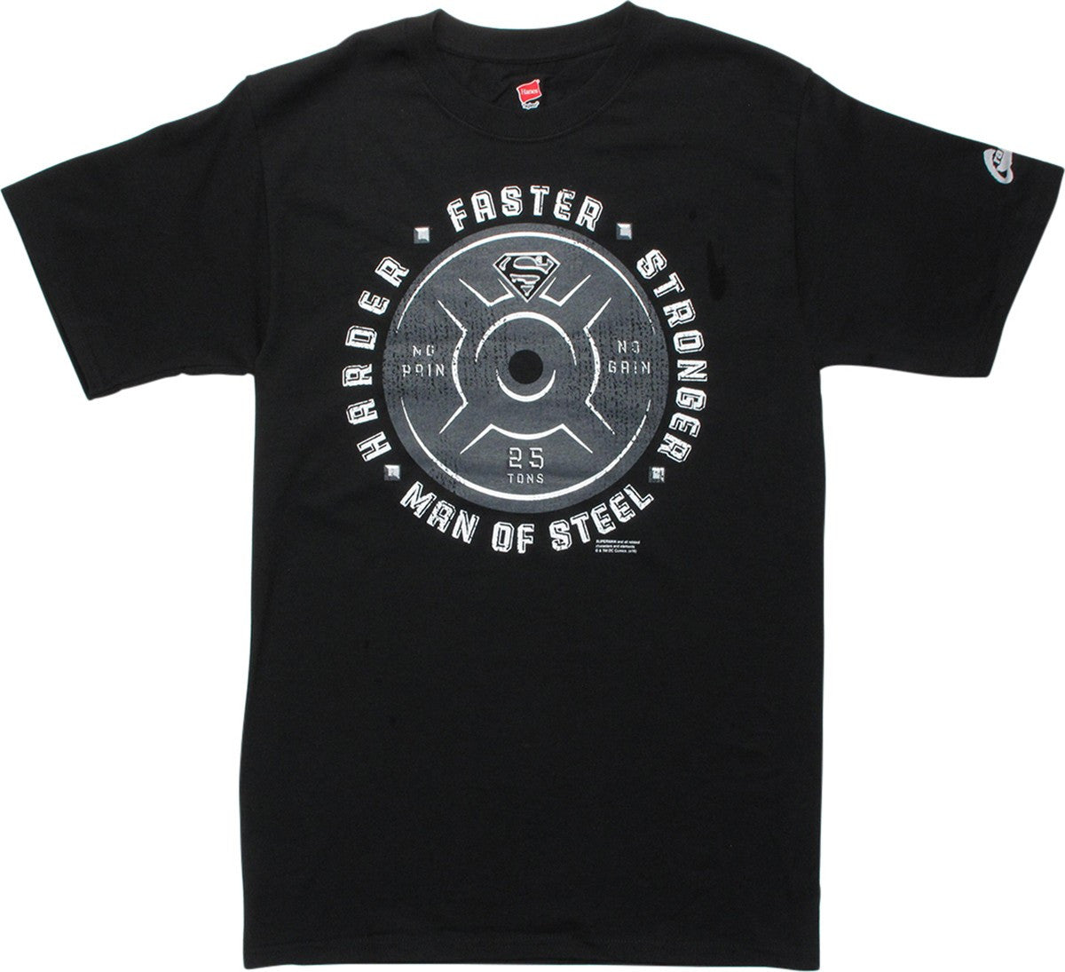 Superman Heavyweight Steel T-Shirt