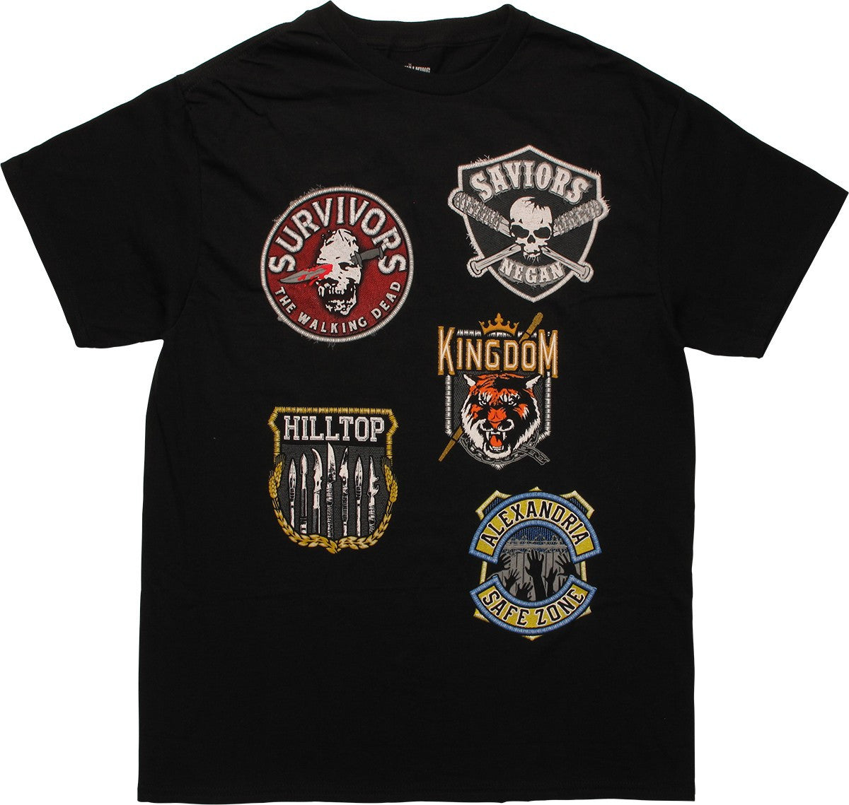 Walking Dead Patch Collection T-Shirt
