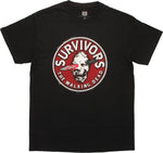 Walking Dead Survivors Faux Patch T-Shirt