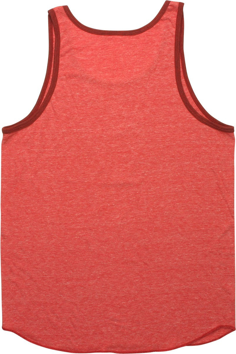 Flash Vintage Name Logo Ringer Tank Top