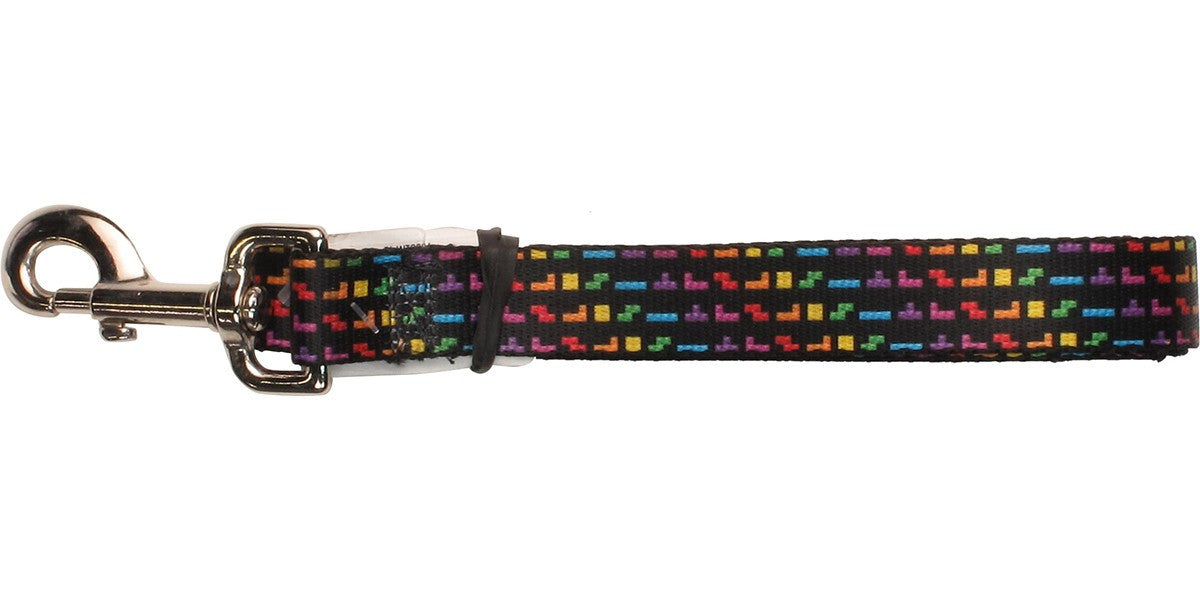 Tetris Block Lines Pet Leash