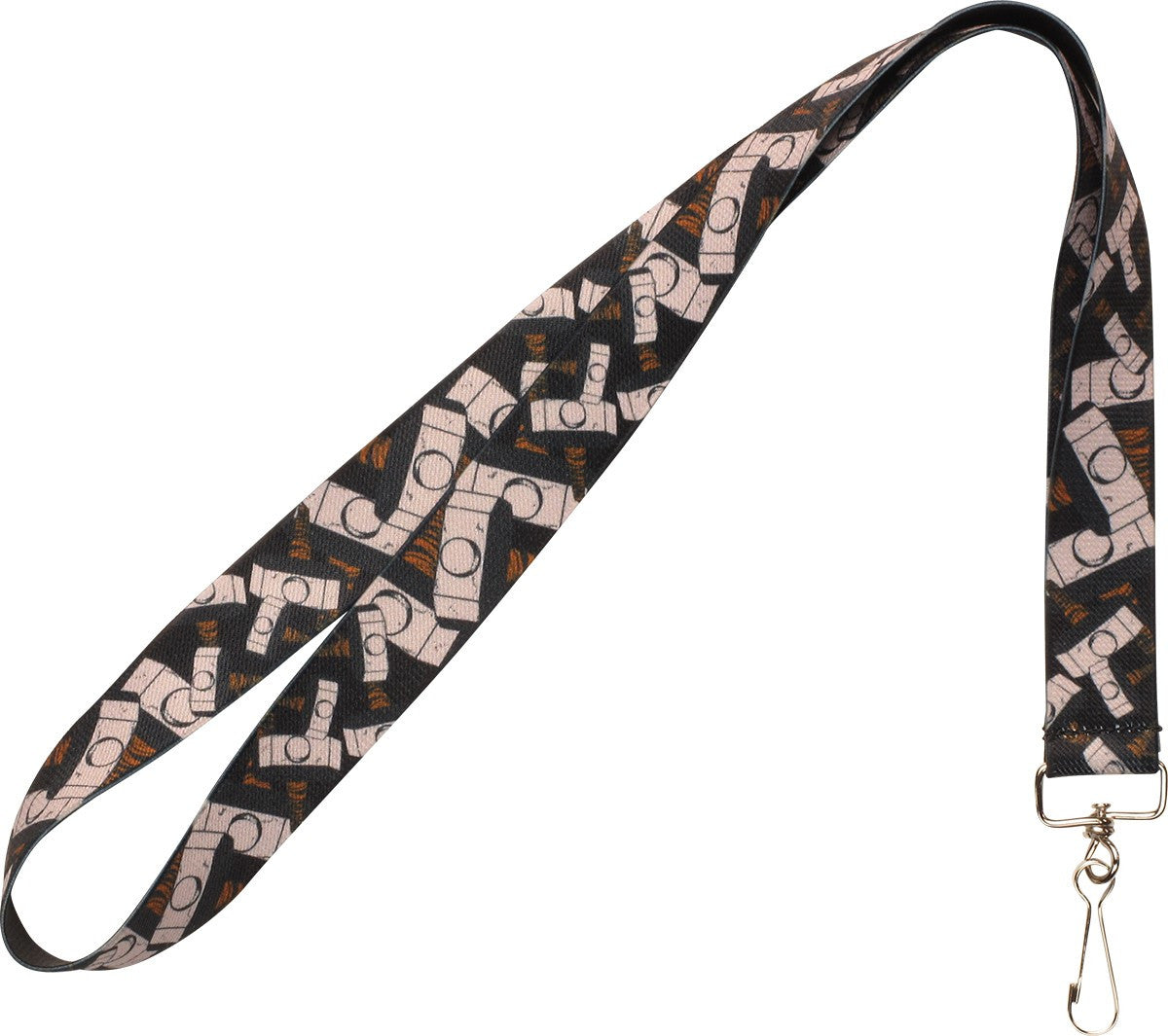 Thor Mjolnir Hammer All Over Elastic Lanyard