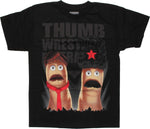 Thumb Wrestling Federation Logo Over Youth T-Shirt