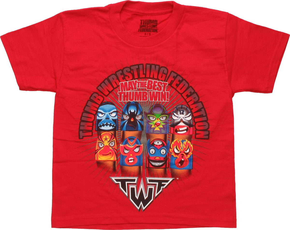 Thumb Wrestling Federation Win Juvenile T-Shirt
