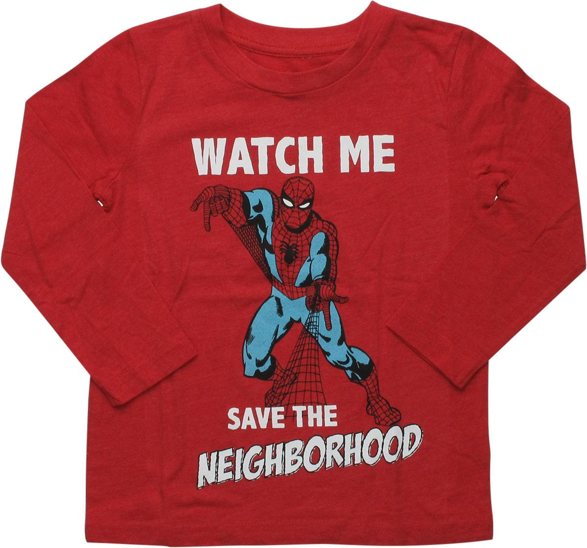 Spiderman Watch Me Save LS Toddler T-Shirt