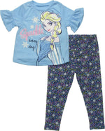 Frozen Elsa Sparkle Leggings and Toddler T-Shirt