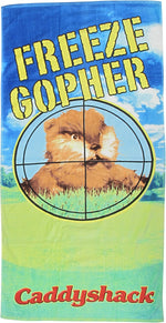 Caddyshack Freeze Gopher Towel