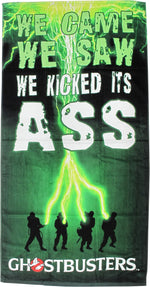 Ghostbusters We Came We Saw Towel