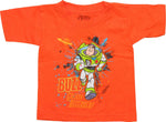 Toy Story Galaxy Defender Orange Toddler T-Shirt