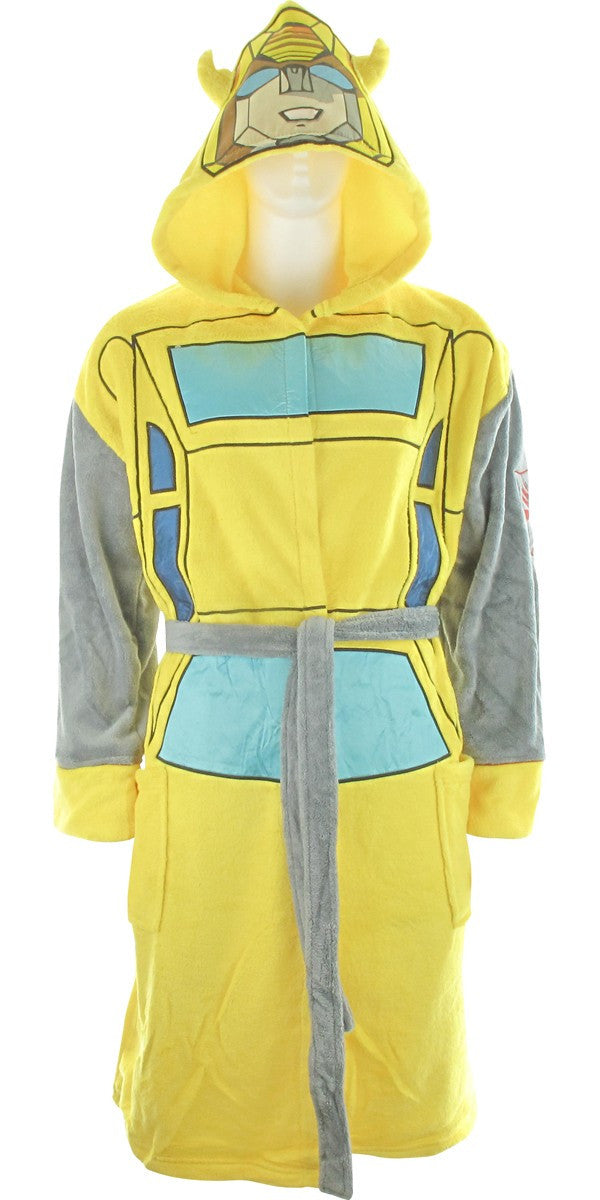 Transformers Autobot Bumblebee Masked Hooded Robe