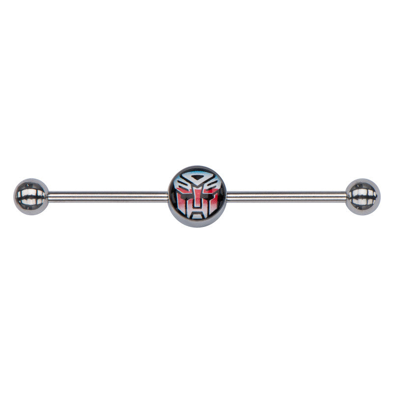 Transformers Autobot Logo Industrial Barbell