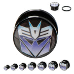 Transformers Decepticon Acrylic Plugs