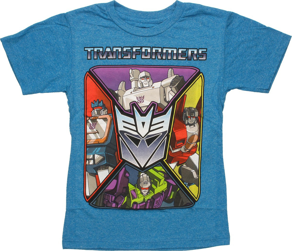 Transformers Decepticon Square Juvenile T-Shirt