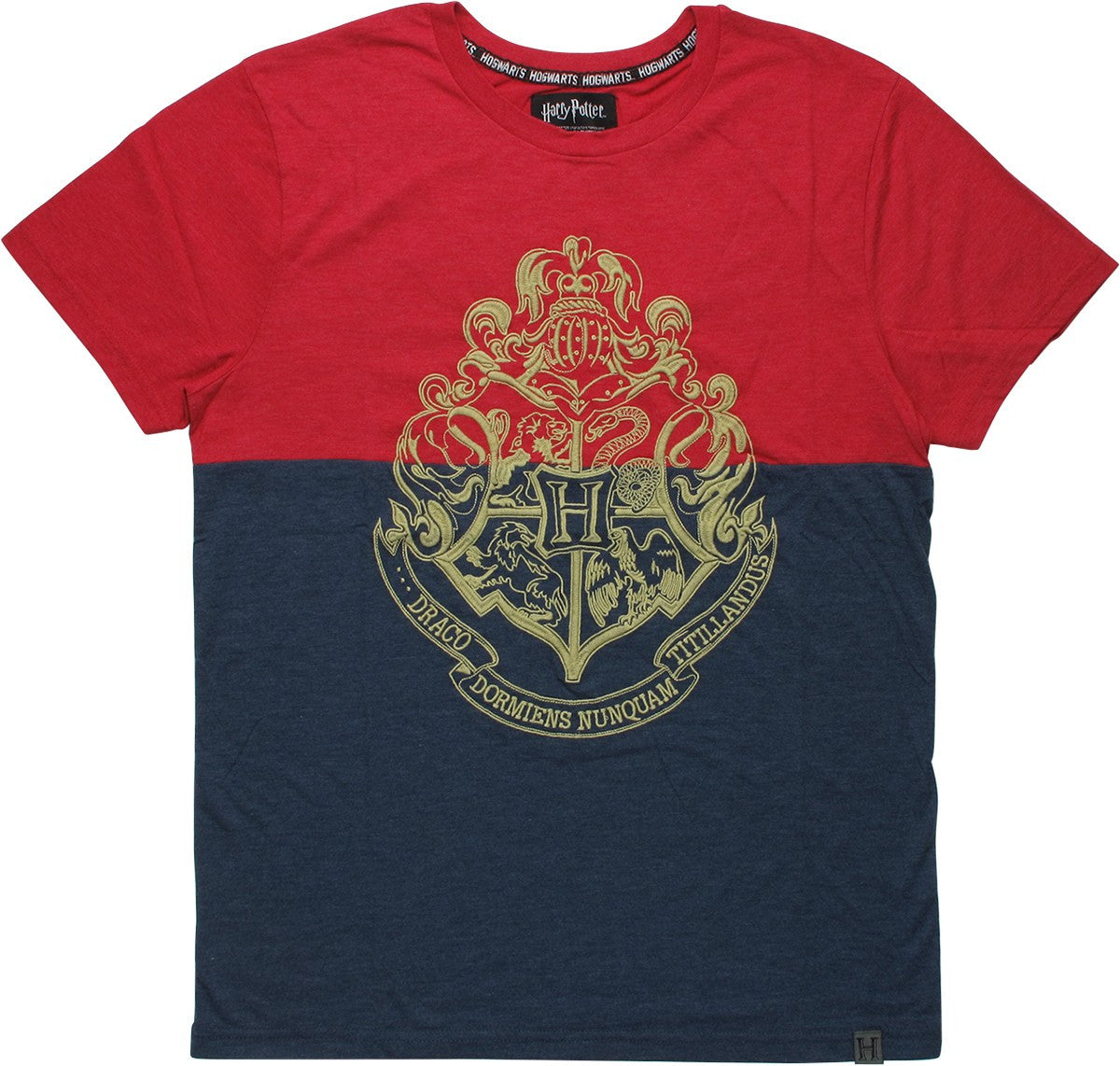 Harry Potter Hogwarts Crest Duo Color T-Shirt